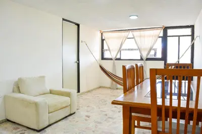 Zona de estar de Casa Talento hostal hotel coliving