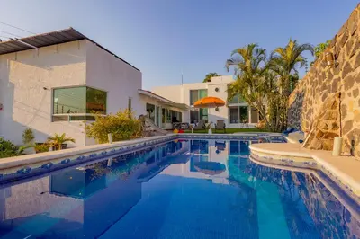 Piscina en o cerca de Casa en Burgos, Cuernavaca