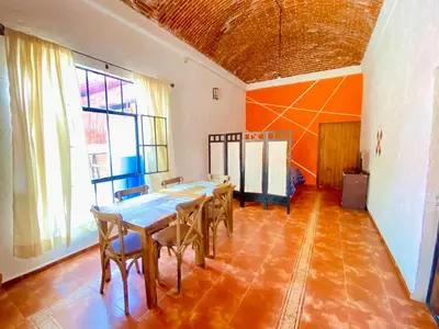 Zona de estar de Hotel Tepetzalan