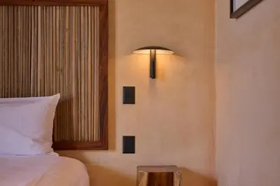 Cama o camas de una habitación en Pan Beach