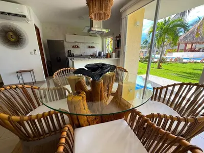 Zona de estar de Villa Tostados Acapulco Diamante