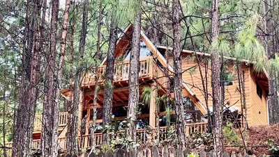 Edificio en el que se encuentra el chalet de montaña