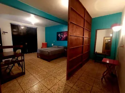Cama o camas de una habitación en Habitación MAGIA, muy cómoda y céntrica en Mali