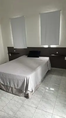 Cama o camas de una habitación en Departamento flores Magón