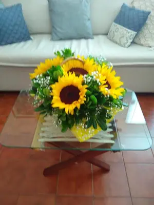 Zona de estar de Acogedor departamento