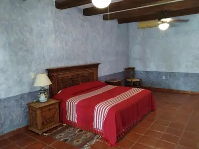 Cama o camas de una habitación en Villas Don Zeferino