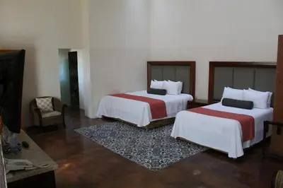 Cama o camas de una habitación en Volcanic Park