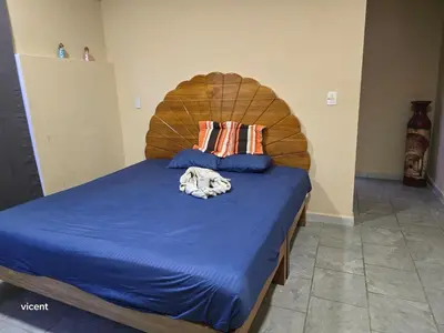 Cama o camas de una habitación en Casabamboo