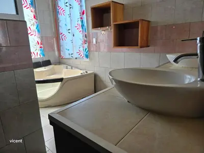 Un baño de Casabamboo