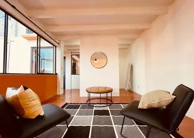 Zona de estar de XochiHouse