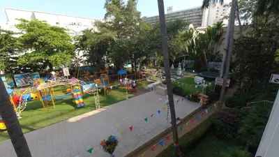 Zona de juegos infantil en hotel sands