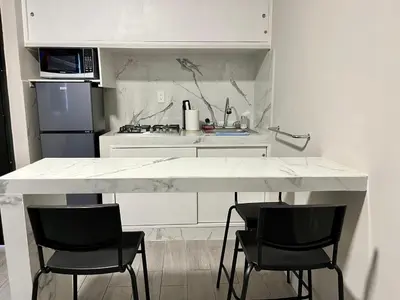 Una cocina o zona de cocina en Depa Equipado Zona de Estadios & Restaurantes