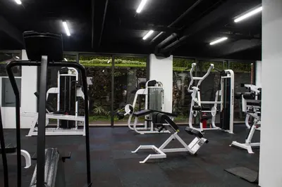 Gimnasio o instalaciones de fitness de Villa Internacional Hotel & Club
