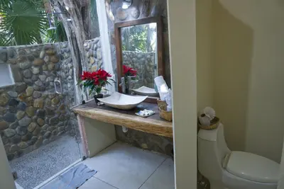 Un baño de Casa Tornasol