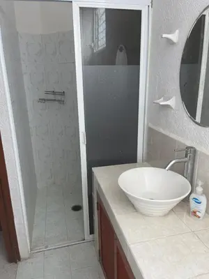 Un baño de apartment with sea and Island views