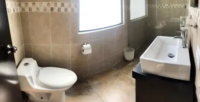 Un baño de Casa Lomas de Cuernavaca