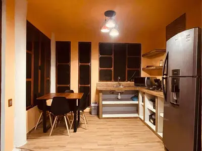 Una cocina o zona de cocina en Villas Lidxy Belegui