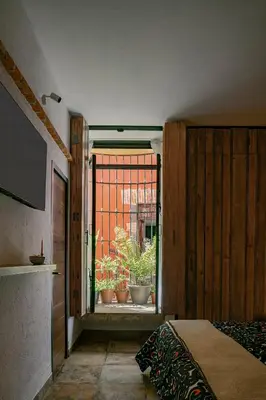 Cama o camas de una habitación en Solazul Experiencia & Estancia