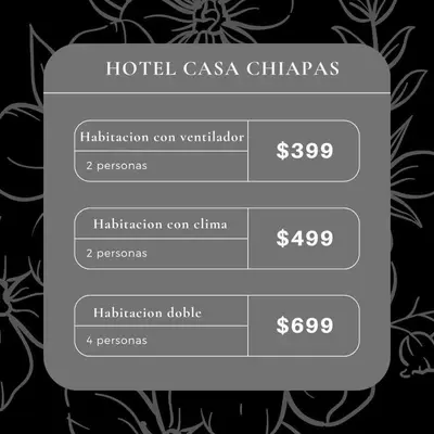 Certificado, premio, señal o documento que está expuesto en Hotel Casa Chiapas