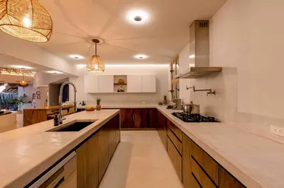 Una cocina o zona de cocina en La Gema Escondida - Puerto's Most Luxurious Villa