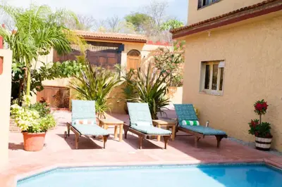 Piscina en o cerca de Casa Xcaanda, oceanfront with private pool