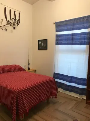 Cama o camas de una habitación en Casa-Recoveco