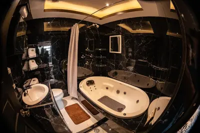 Un baño de Habitación Verde Amanecer