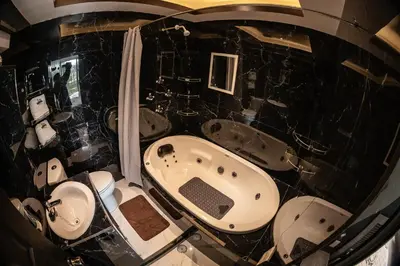 Un baño de Habitación Verde Amanecer