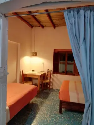 Cama o camas de una habitación en Casa en el Centro de Taxco