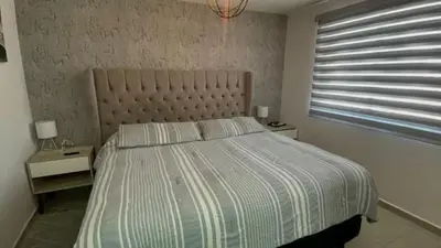 Cama o camas de una habitación en VALQUIRICO y VW A POCOS MINUTOS