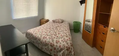 Cama o camas de una habitación en Casa azul