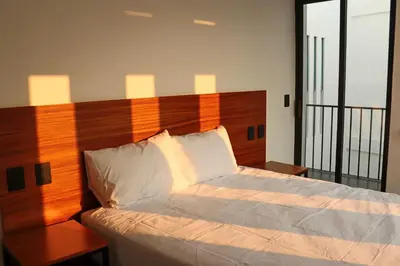 Cama o camas de una habitación en Palmas luxury apartment 102
