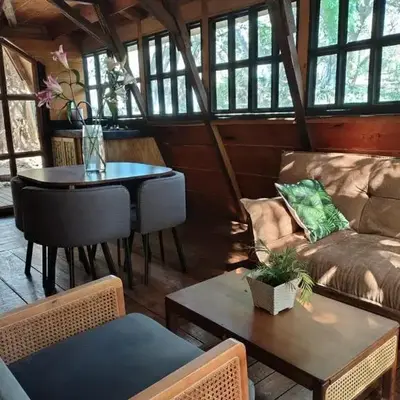 Romantic and private wooden cabin