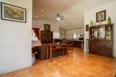 Plano de Vacation house with pool - Temixco, 2 bedrooms