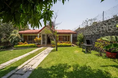 Jardín al aire libre en Vacation house with pool - Temixco, 2 bedrooms