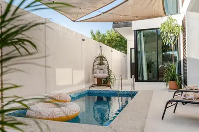 Piscina en o cerca de Casa Eva -Ocean View Rooftop, Pool - La Punta