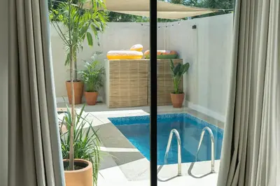 Piscina en o cerca de Casa Eva -Ocean View Rooftop, Pool - La Punta