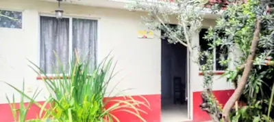 Jardín al aire libre en Casa Soto
