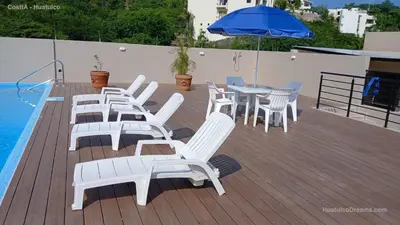 Piscina en o cerca de Costta Loft L1 - Santa Cruz
