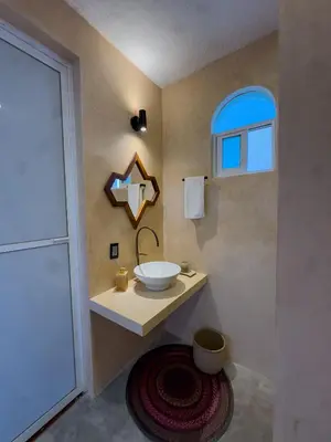 Un baño de Casa Godmar with Starlink