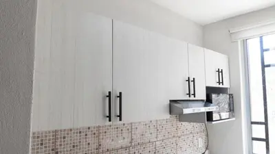Una cocina o zona de cocina en Nvo Elegante Departamento Completo 10 Min Zócalo