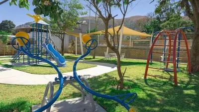 Zona de juegos infantil en Nvo Elegante Departamento Completo 10 Min Zócalo