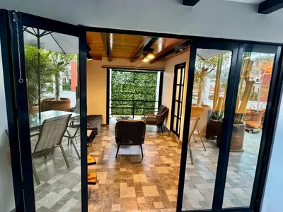 Un balcón o terraza de EL MIRADOR, Casa EA Oaxaca, Centro Histórico, Vista a las Montañas