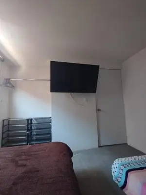 Cama o camas de una habitación en Departamento Atlixco