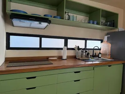 Una cocina o zona de cocina en Casa Yag