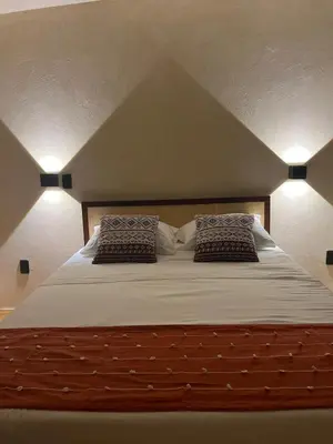 Cama o camas de una habitación en Casa Yag