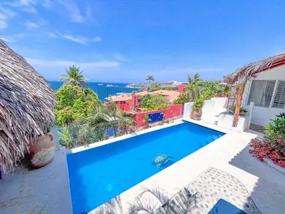 Piscina en o cerca de Villa Ballam 3, Balcones, bahías de Huatulco, Oax