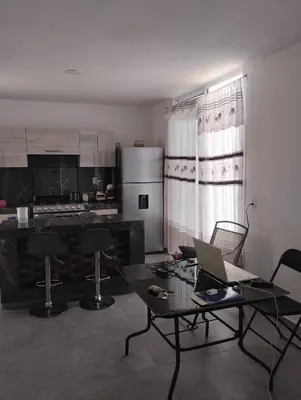 Una cocina o zona de cocina en Casa sola