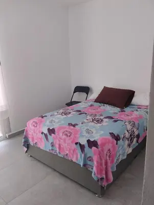 Cama o camas de una habitación en Casa sola