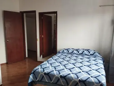 Cama o camas de una habitación en Nuevo departamento en el centro de Coatepec